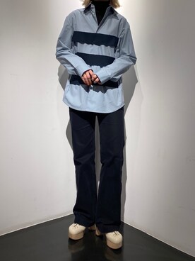 「NAMACHEKO（ナマチェコ）のアイテム」を使った、増井春妃/masui haruhiさん（レディース・162cm）の冬コーディネート