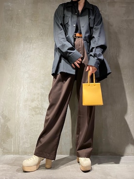 「MEDEA（メデア）のアイテム」を使った、増井春妃/masui haruhiさん（レディース・162cm）の夏コーディネート