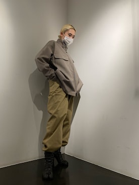 「TUKI（ツキ）のアイテム（パンツ）」を使った、増井春妃/masui haruhiさん（レディース・162cm）の夏コーディネート