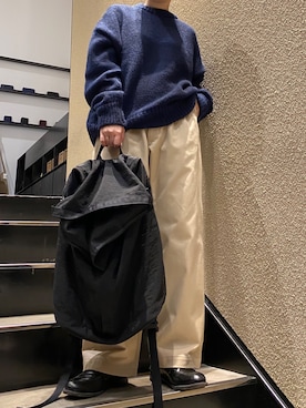 「MAN-TLE（マントル）のアイテム」を使った、増井春妃/masui haruhiさん（レディース・162cm）の夏コーディネート