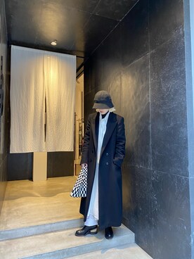 増井春妃/masui haruhiさん（レディース・162cm）の冬コーディネート