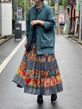 「toogood（トゥーグッド）のアイテム」を使った、増井春妃/masui haruhiさん（レディース・162cm）の春コーディネート