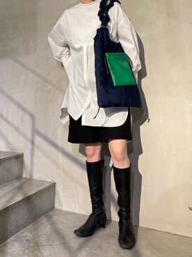 「PROTCOL（プロトコル）のアイテム」を使った、増井春妃/masui haruhiさん（レディース・162cm）の秋コーディネート