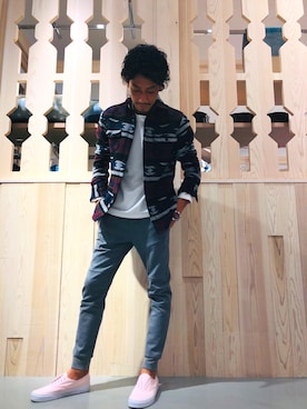 「ノーティードッグ」｜KIKUCHIさん（メンズ・178cm）の秋コーディネート