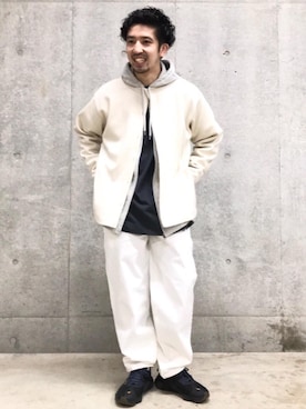 松本幸弦さん（メンズ・162cm）の春コーディネート