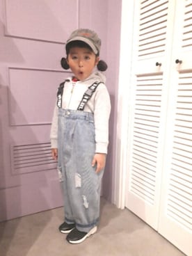 かーちんさん（キッズ・100cm）の冬コーディネート