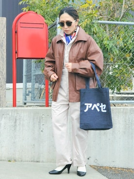 かーちんさん(レディース・156cm)の冬コーディネート