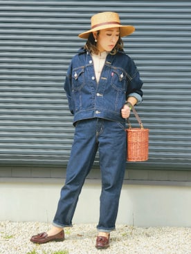 Levi's(リーバイス)の「LEVI'S(R) TYPE1 トラッカージャケット JADE ...