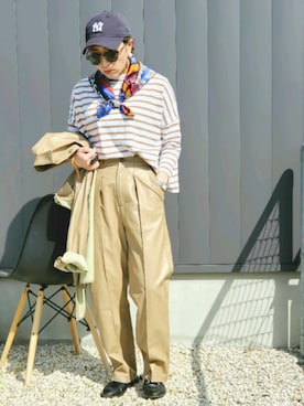 かーちんさん(レディース・156cm)の春コーディネート