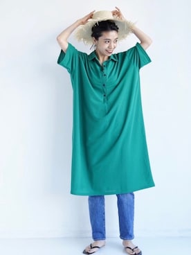 赤羽さん（レディース・163cm）の夏コーディネート