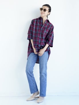 赤羽さん（レディース・163cm）の夏コーディネート