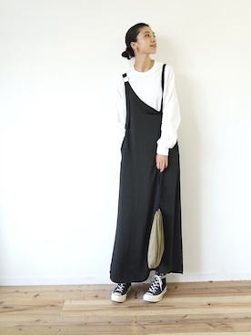 「SIKI PRODUCT.（シキプロダクト）のアイテム」を使った、赤羽さん（レディース・163cm）の秋コーディネート