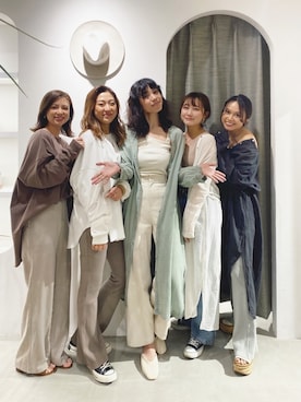 「ホリデー」｜「アイテム（ワンピース/ドレス）」を使った、赤羽さん（レディース・163cm）の春コーディネート