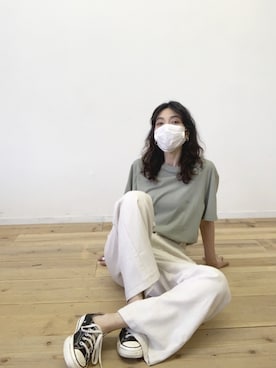 赤羽さん(レディース・163cm)の春コーディネート
