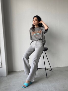 赤羽さん(レディース・163cm)の夏コーディネート