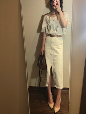 「lady」｜「アイテム（その他）」を使った、Ins@Junlaylaさん（レディース・165cm）の春コーディネート