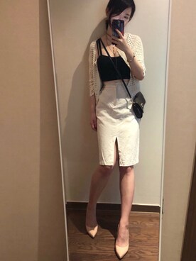 「SODAのアイテム」を使った、Ins@Junlaylaさん（レディース・165cm）の夏コーディネート