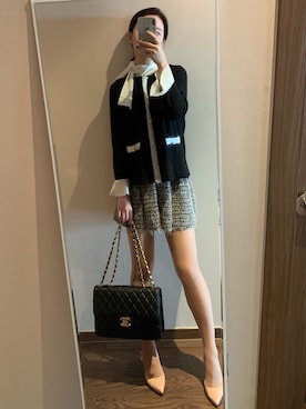 「SODAのアイテム」を使った、Ins@Junlaylaさん（レディース・165cm）の秋コーディネート