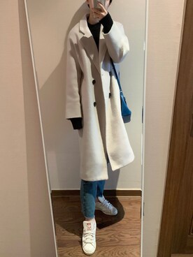 「GRLFRND（ガールフレンド）のアイテム」を使った、Ins@Junlaylaさん（レディース・165cm）の秋コーディネート