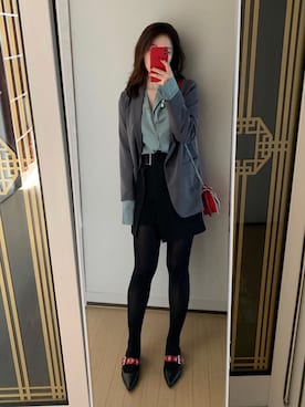 「Endless Rose（エンドレスローズ）のアイテム」を使った、Ins@Junlaylaさん（レディース・165cm）の春コーディネート