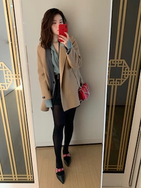 「Endless Rose（エンドレスローズ）のアイテム」を使った、Ins@Junlaylaさん（レディース・165cm）の春コーディネート