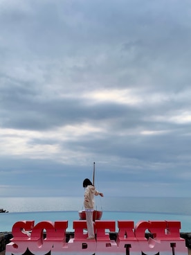 「8seconds（エイトセカンズ）のアイテム（ジャケット/アウター）」を使った、Ins@Junlaylaさん（レディース・165cm）の夏コーディネート