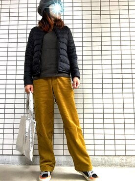 「Deuxieme Classe（ドゥーズィエムクラス）のアイテム（パーカー）」を使った、8aaaaayanさん（レディース・157cm）の秋コーディネート