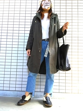 「EDITION（エディション）のアイテム（帽子）」を使った、8aaaaayanさん（レディース・157cm）の秋コーディネート