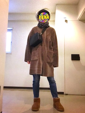 8aaaaayanさん（レディース・157cm）の冬コーディネート