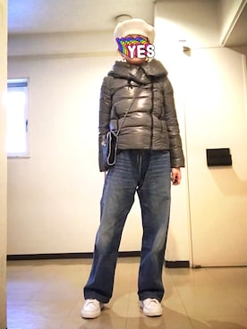 「Scye（サイ）のアイテム（パンツ）」を使った、8aaaaayanさん（レディース・157cm）の春コーディネート