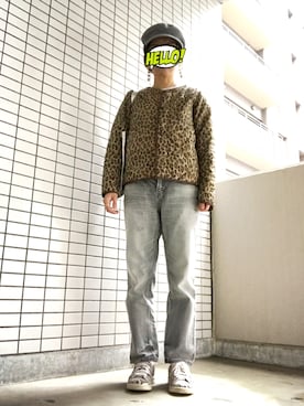 「BEAUTY&YOUTH UNITED ARROWS（ビューティーアンドユースユナイテッドアローズ）のアイテム（キャスケット）」を使った、8aaaaayanさん（レディース・157cm）の夏コーディネート