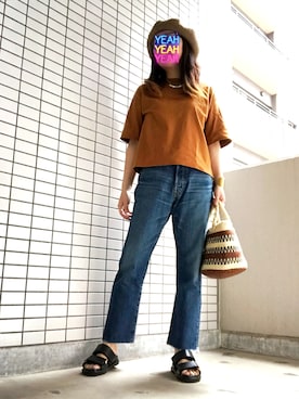 8aaaaayanさん（レディース・157cm）の夏コーディネート