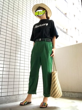 8aaaaayanさん（レディース・157cm）の夏コーディネート