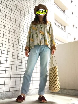 8aaaaayanさん（レディース・157cm）の夏コーディネート