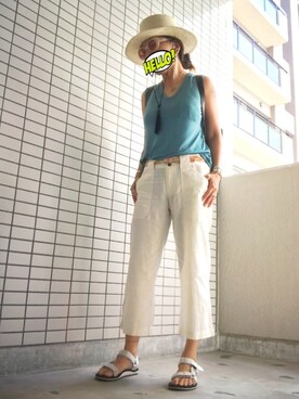8aaaaayanさん（レディース・157cm）の夏コーディネート