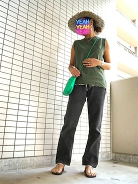 「re/done」｜8aaaaayanさん（レディース・157cm）の夏コーディネート