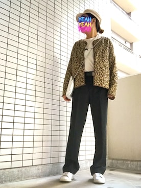 「6397（シックススリーナインセブン）のアイテム」を使った、8aaaaayanさん（レディース・157cm）の秋コーディネート