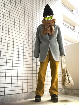 8aaaaayanさん（レディース・157cm）の冬コーディネート