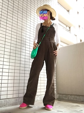 「delave（デラヴェ）のアイテム」を使った、8aaaaayanさん（レディース・157cm）の春コーディネート