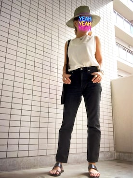 「VONDEL（フォンデル）のアイテム」を使った、8aaaaayanさん（レディース・157cm）の秋コーディネート