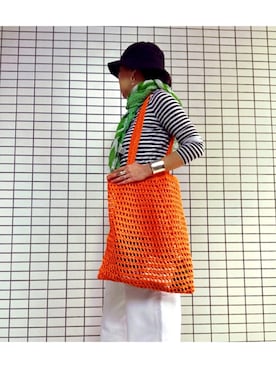 「EPICE（エピス）のアイテム」を使った、8aaaaayanさん（レディース・157cm）の春コーディネート
