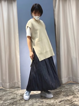 「プーマ」｜YUKIさん（レディース・162cm）の秋コーディネート