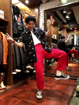 増田彩華さん（レディース・164cm）の夏コーディネート