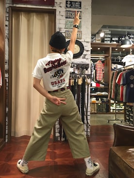 増田彩華さん（レディース・164cm）の夏コーディネート