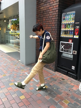 増田彩華さん(レディース・164cm)の夏コーディネート