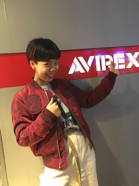 増田彩華さん（レディース・164cm）の秋コーディネート