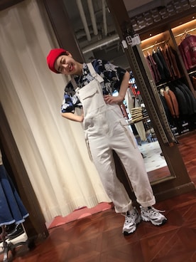 増田彩華さん（レディース・164cm）の春コーディネート