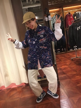 増田彩華さん（レディース・164cm）の夏コーディネート