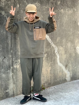 増田彩華さん(レディース・164cm)の冬コーディネート