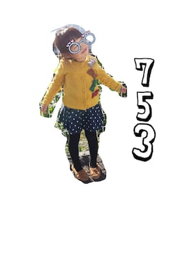 「アイテム（モカシン/デッキシューズ）」を使った、25nicoさん（キッズ・100cm）の秋コーディネート